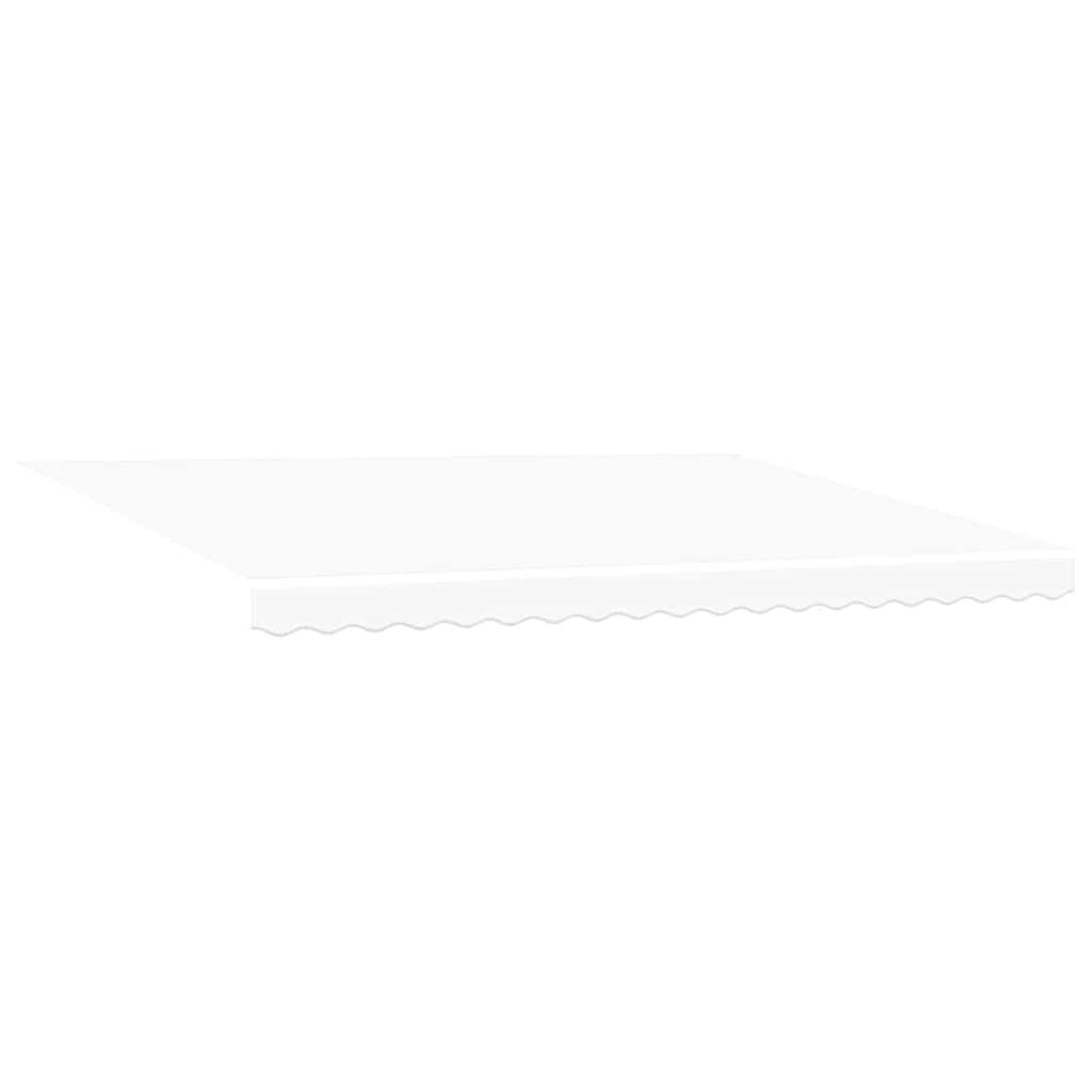 Elektrisch Uittrekbaar Zonnescherm Wit 450 × 350 cm is nu te koop bij PeponiXL, paradijselijk wonen!