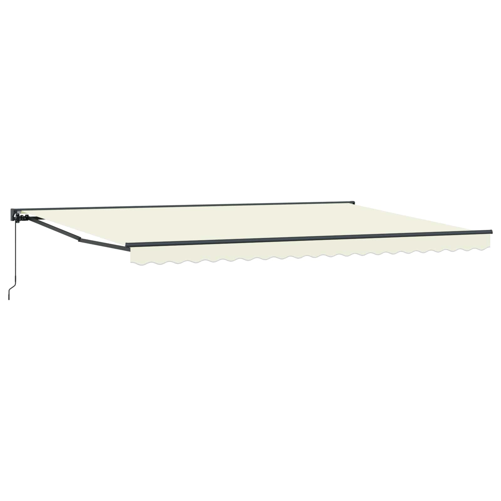 Zijde Frame Crème 500 × 300 cm Polyester met PU-coating is nu te koop bij PeponiXL, paradijselijk wonen!