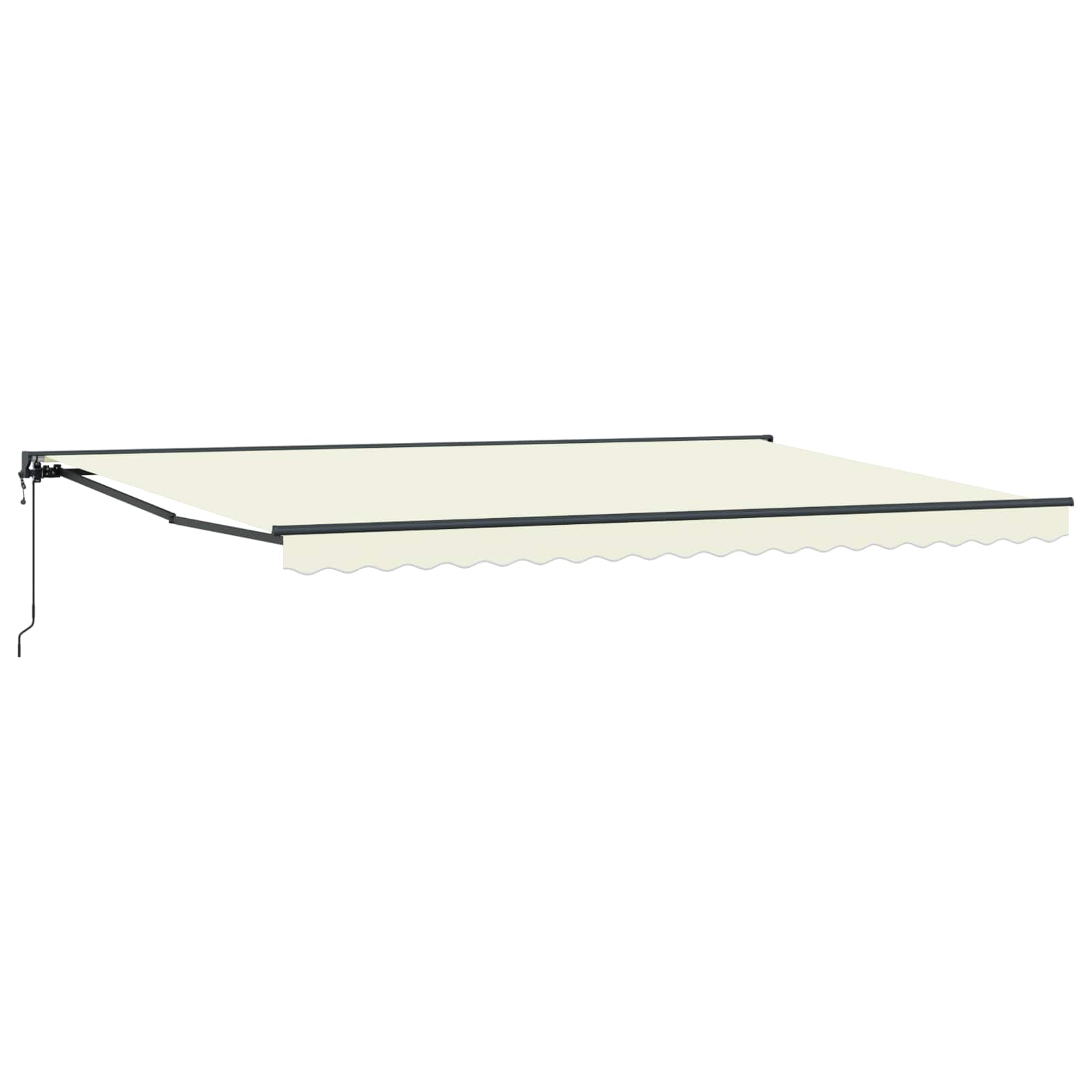 Zijde Frame Crème 500 × 300 cm Polyester met PU-coating is nu te koop bij PeponiXL, paradijselijk wonen!