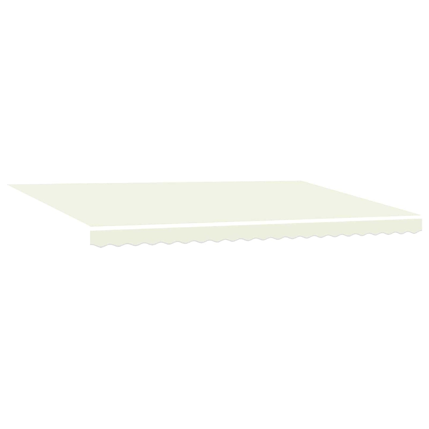 Zijde Frame Crème 500 × 300 cm Polyester met PU-coating is nu te koop bij PeponiXL, paradijselijk wonen!