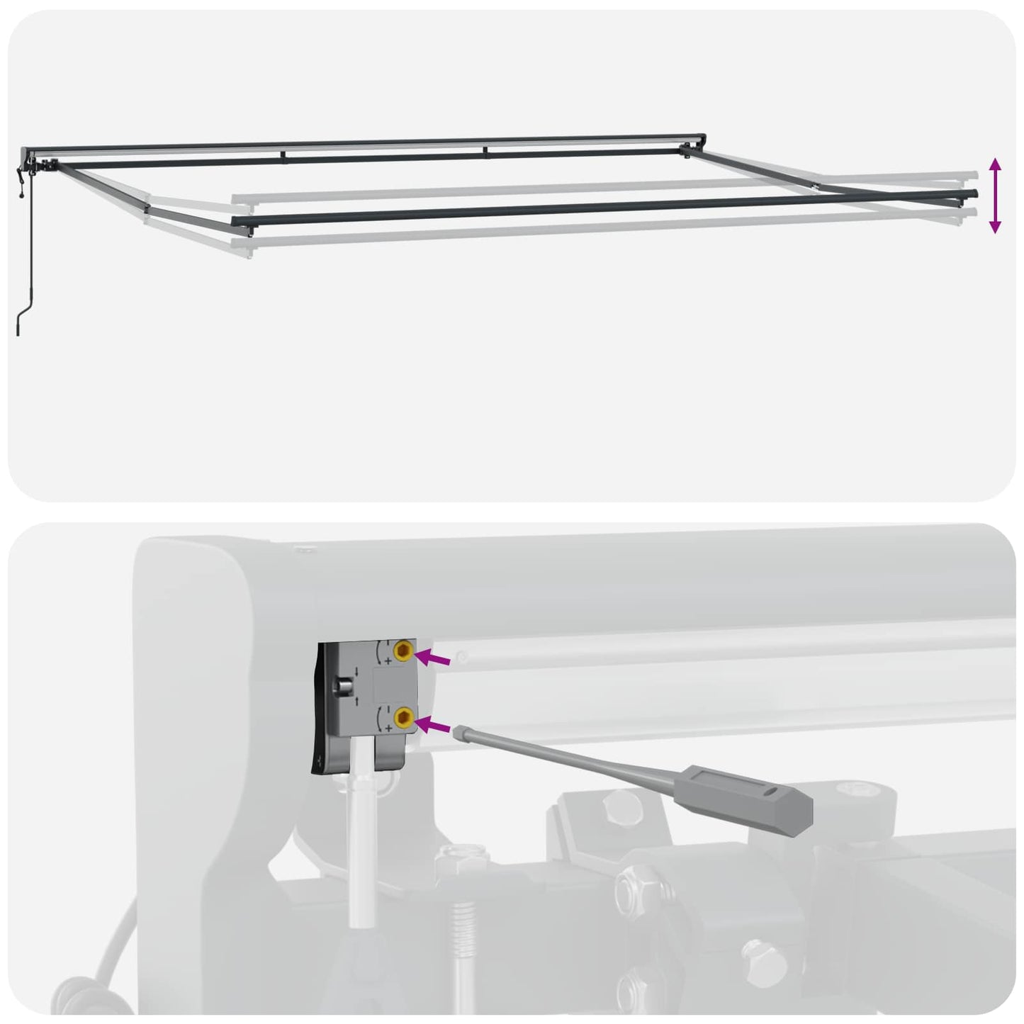 Zijde Frame Crème 500 × 300 cm Polyester met PU-coating is nu te koop bij PeponiXL, paradijselijk wonen!