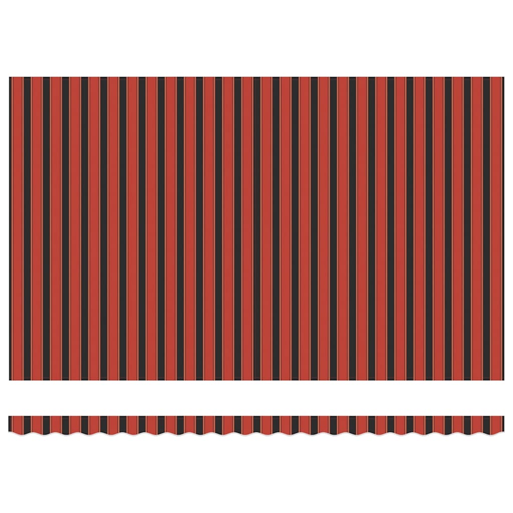 Inklapbaar Zonnescherm Oranje en bruin 500 × 300 cm is nu te koop bij PeponiXL, paradijselijk wonen!