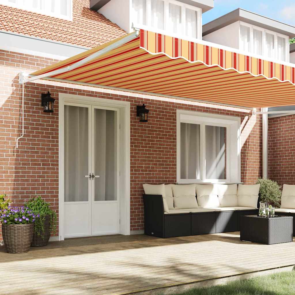Markies Geel en Oranje 500 x 300 x 165 cm Polyester en Metaal is nu te koop bij PeponiXL, paradijselijk wonen!