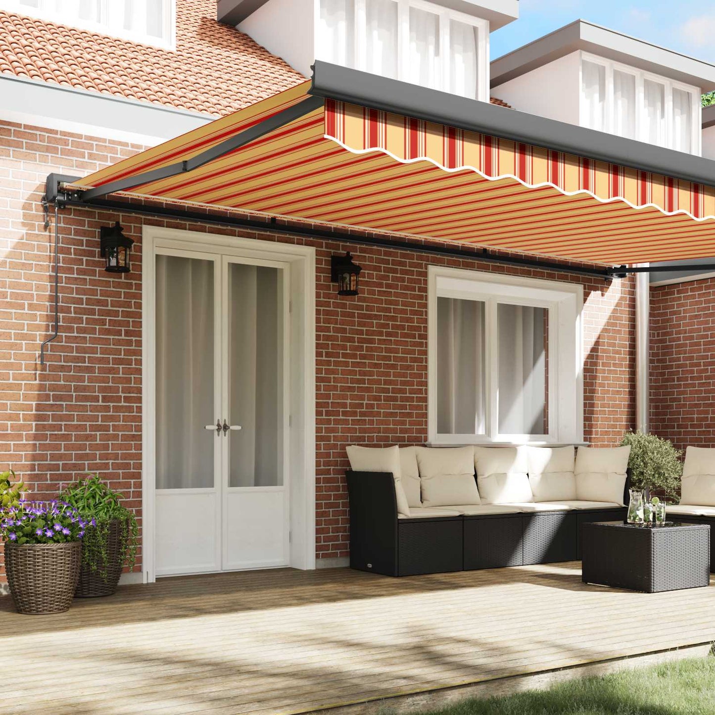 Markies Geel en Oranje 500 x 300 x 165 cm is nu te koop bij PeponiXL, paradijselijk wonen!