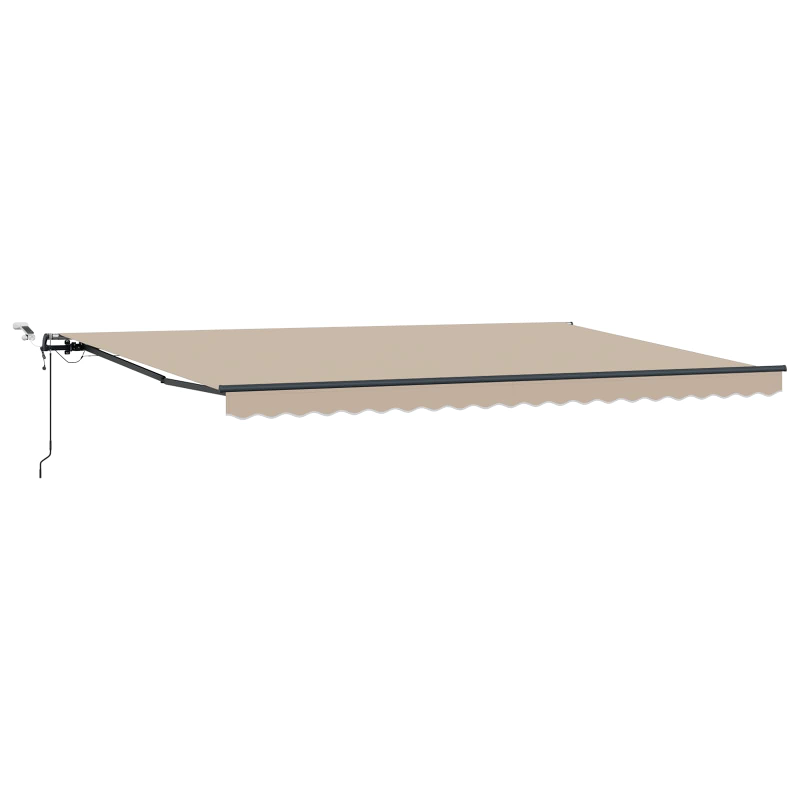 Luifeldoek met Beige 500 × 350 cm Polyester is nu te koop bij PeponiXL, paradijselijk wonen!