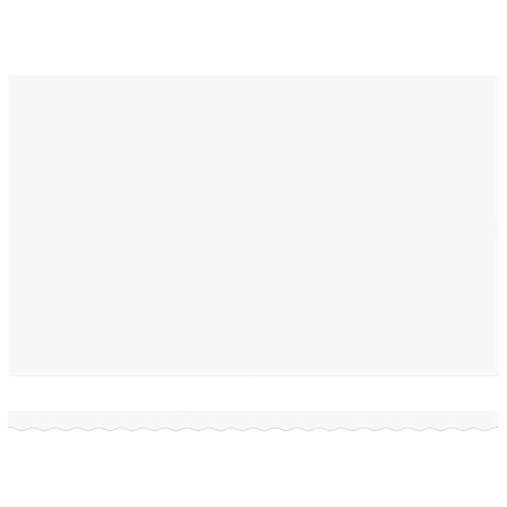 Inklapbaar Zonnescherm Wit 500 × 350 cm Polyester en Metaal is nu te koop bij PeponiXL, paradijselijk wonen!