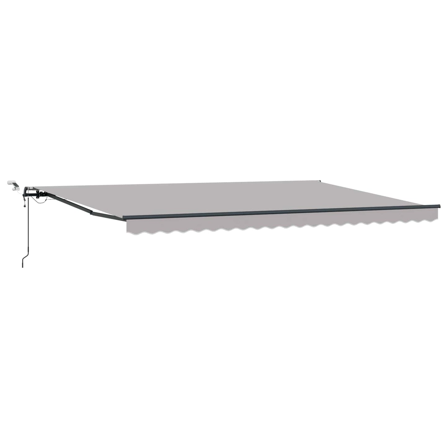 Luifeldoek Lichtgrijs 500 × 350 cm Polyester is nu te koop bij PeponiXL, paradijselijk wonen!
