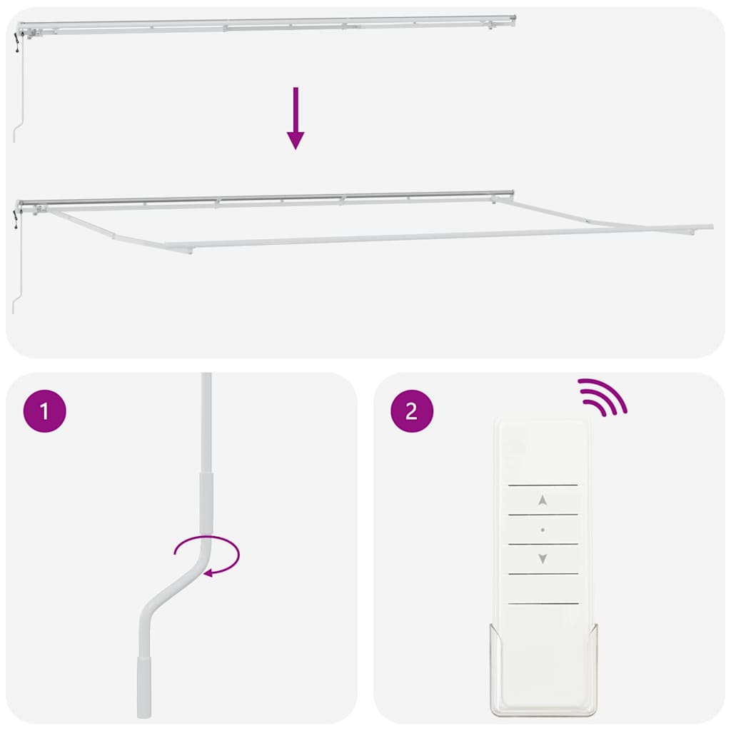 Inklapbaar Zonnescherm Oranje en bruin 600 × 300 cm Stof is nu te koop bij PeponiXL, paradijselijk wonen!