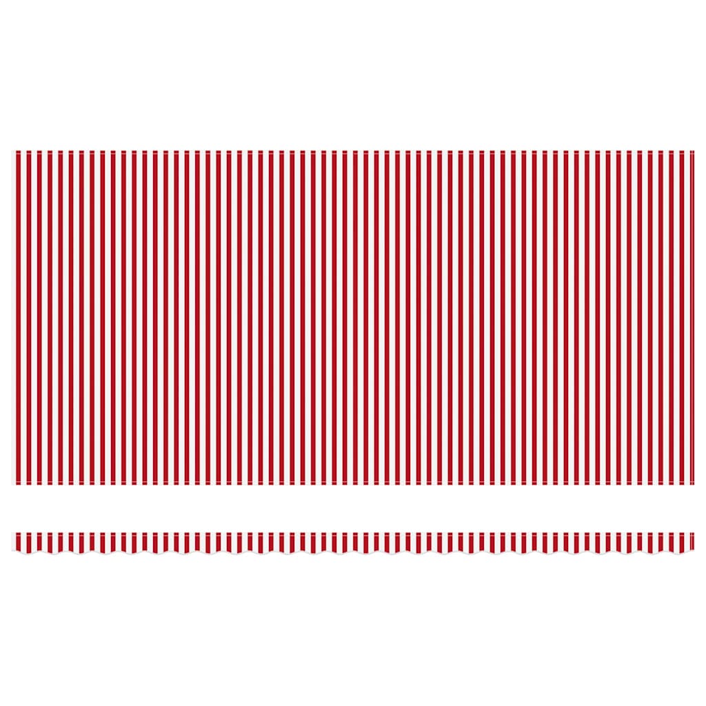 Elektrisch Uittrekbaar Zonnescherm Rood en Wit 600 × 350 cm is nu te koop bij PeponiXL, paradijselijk wonen!