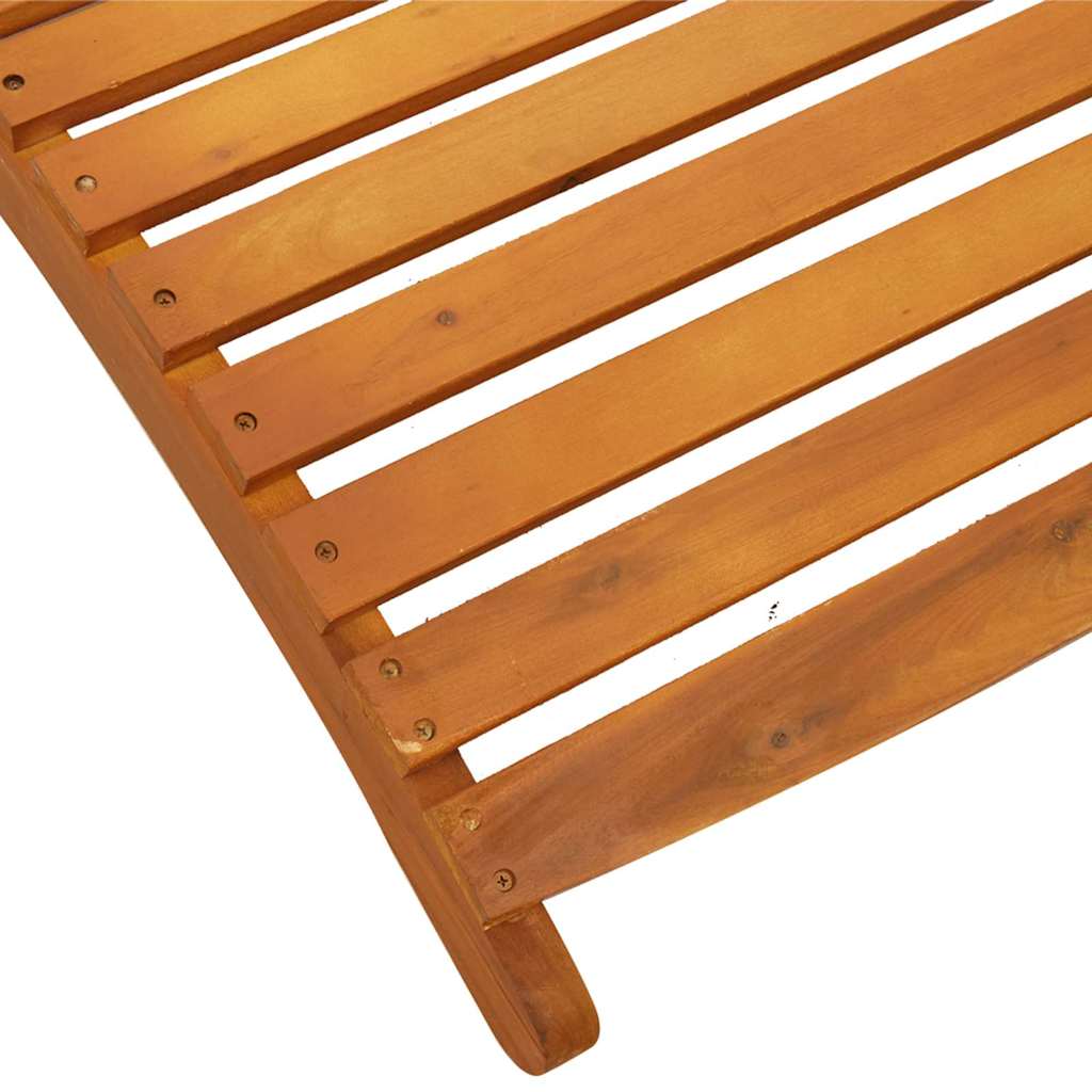 Ligbed 3 pcs Bruin Massief Acaciahout is nu te koop bij PeponiXL, paradijselijk wonen!