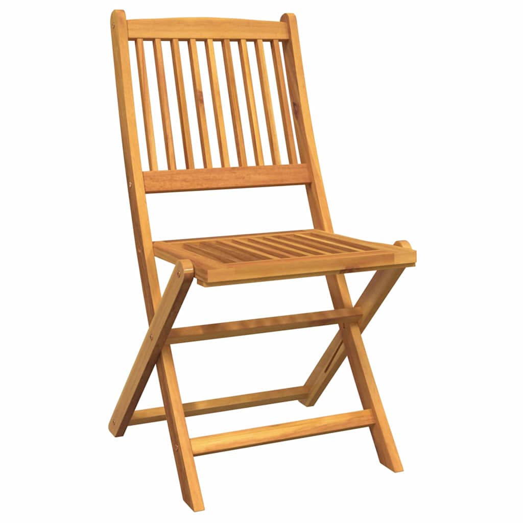 Tuin Bistro Set 3 pcs Bruin Massief Acaciahout is nu te koop bij PeponiXL, paradijselijk wonen!