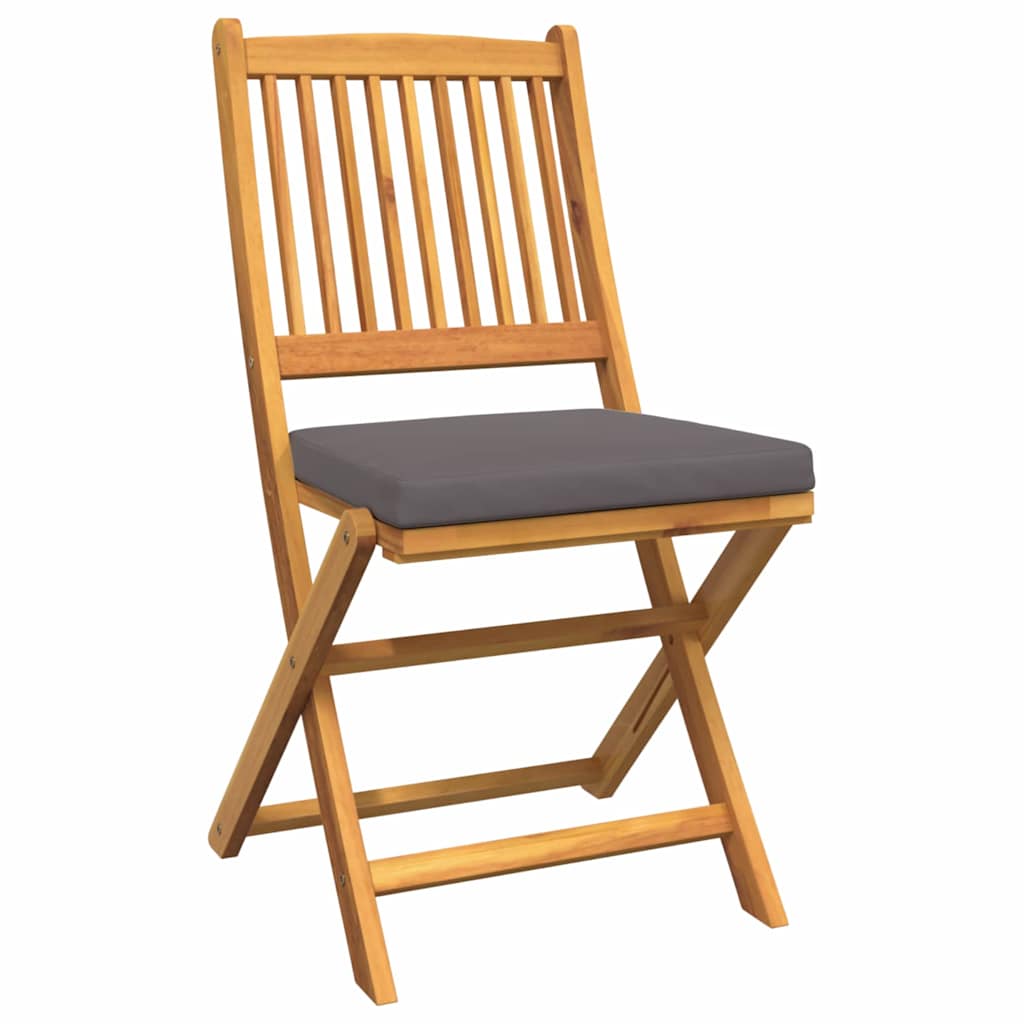 Tuin Bistro Set 3 pcs Bruin Massief Acaciahout is nu te koop bij PeponiXL, paradijselijk wonen!