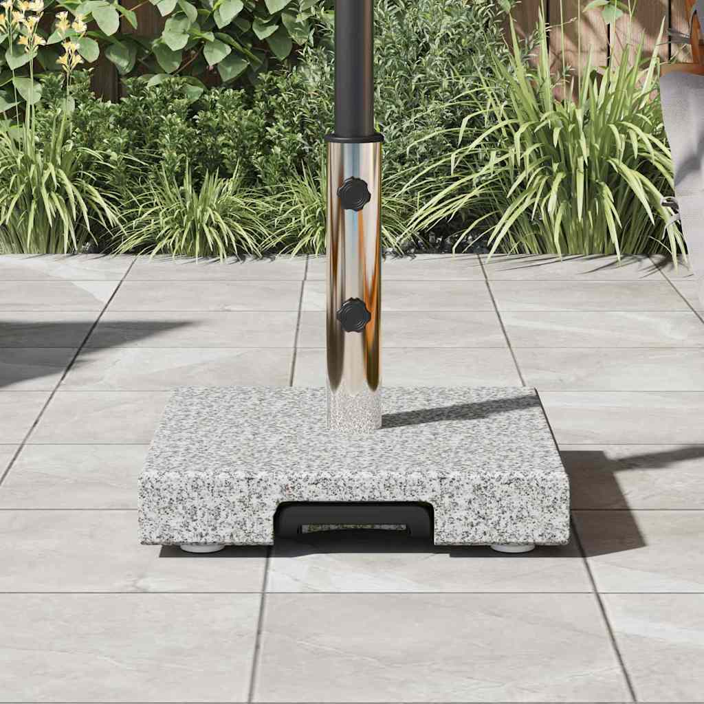 Parasolvoet Grijs 41 x 41 x 37 cm Graniet is nu te koop bij PeponiXL, paradijselijk wonen!