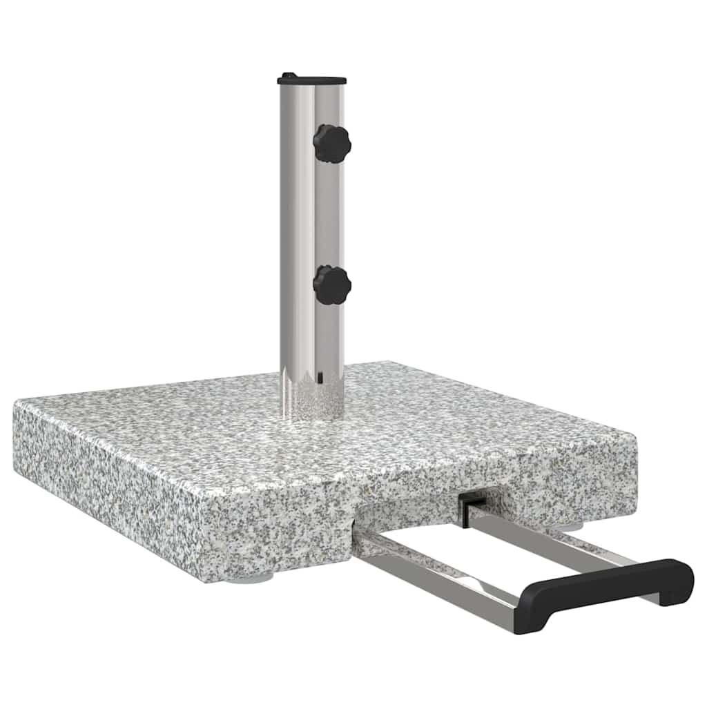 Parasolvoet Grijs 41 x 41 x 37 cm Graniet is nu te koop bij PeponiXL, paradijselijk wonen!