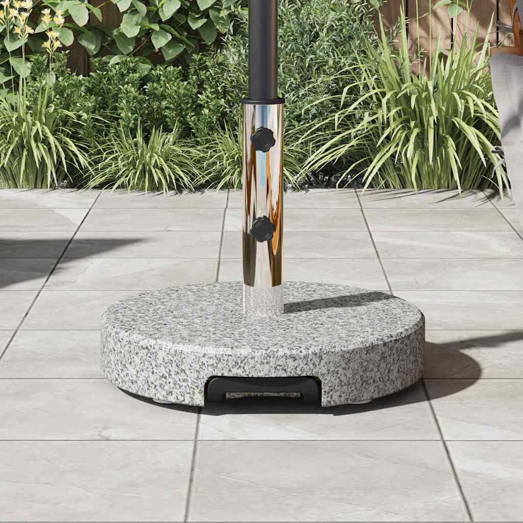 Parasolvoet Grijs Ø 45 x 37.5 cm Graniet is nu te koop bij PeponiXL, paradijselijk wonen!