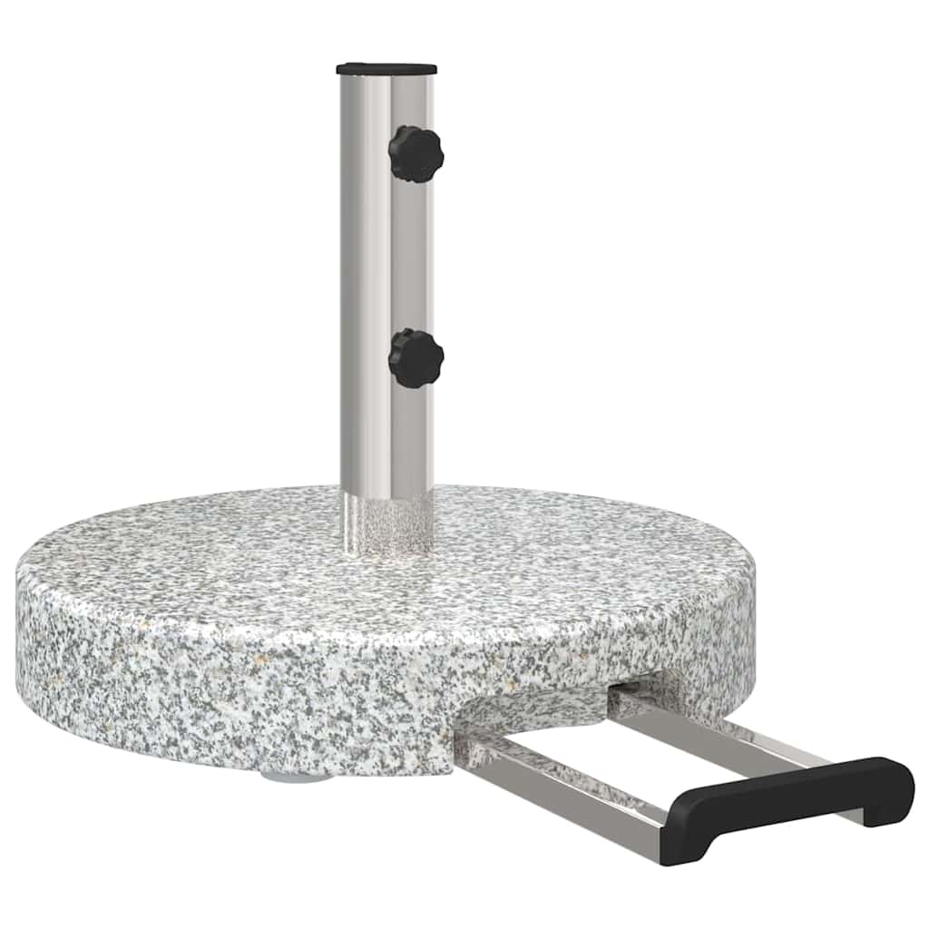 Parasolvoet Grijs Ø 45 x 37.5 cm Graniet is nu te koop bij PeponiXL, paradijselijk wonen!