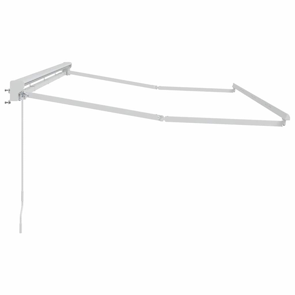 Zijde Frame Wit 4 x 2 m Gepoedercoat staal en aluminium is nu te koop bij PeponiXL, paradijselijk wonen!