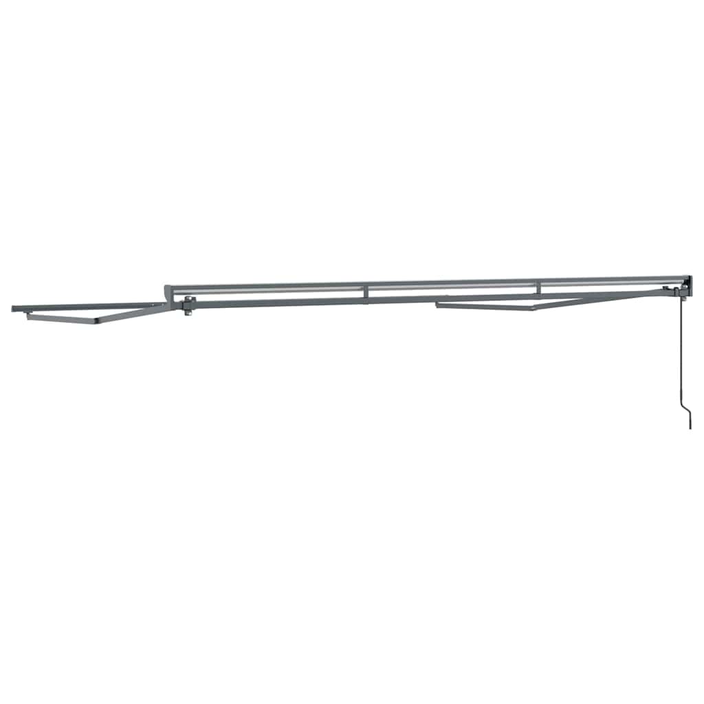 Zijde Frame Antraciet 4 × 3 m Gepoedercoat staal en aluminium is nu te koop bij PeponiXL, paradijselijk wonen!