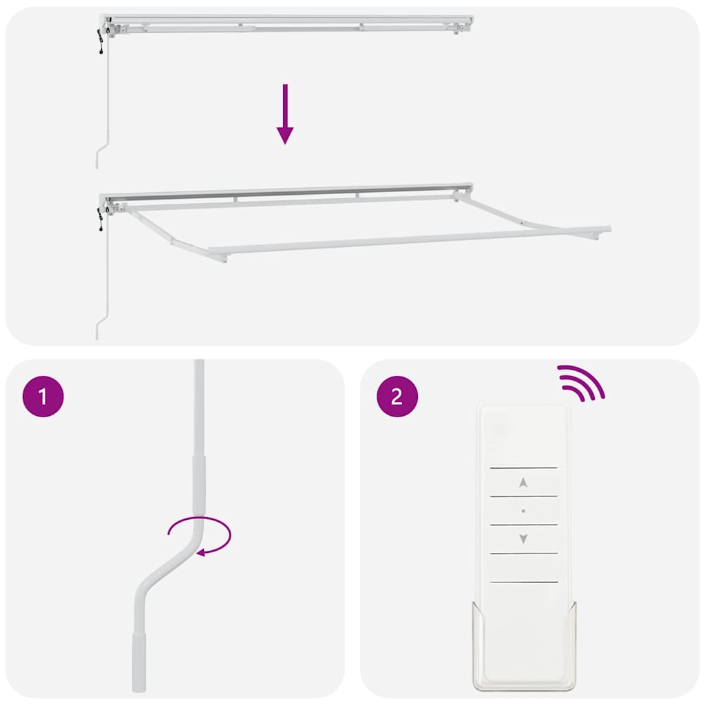 Zijde Frame Wit 3.5 x 2 m Gepoedercoat staal en aluminium is nu te koop bij PeponiXL, paradijselijk wonen!