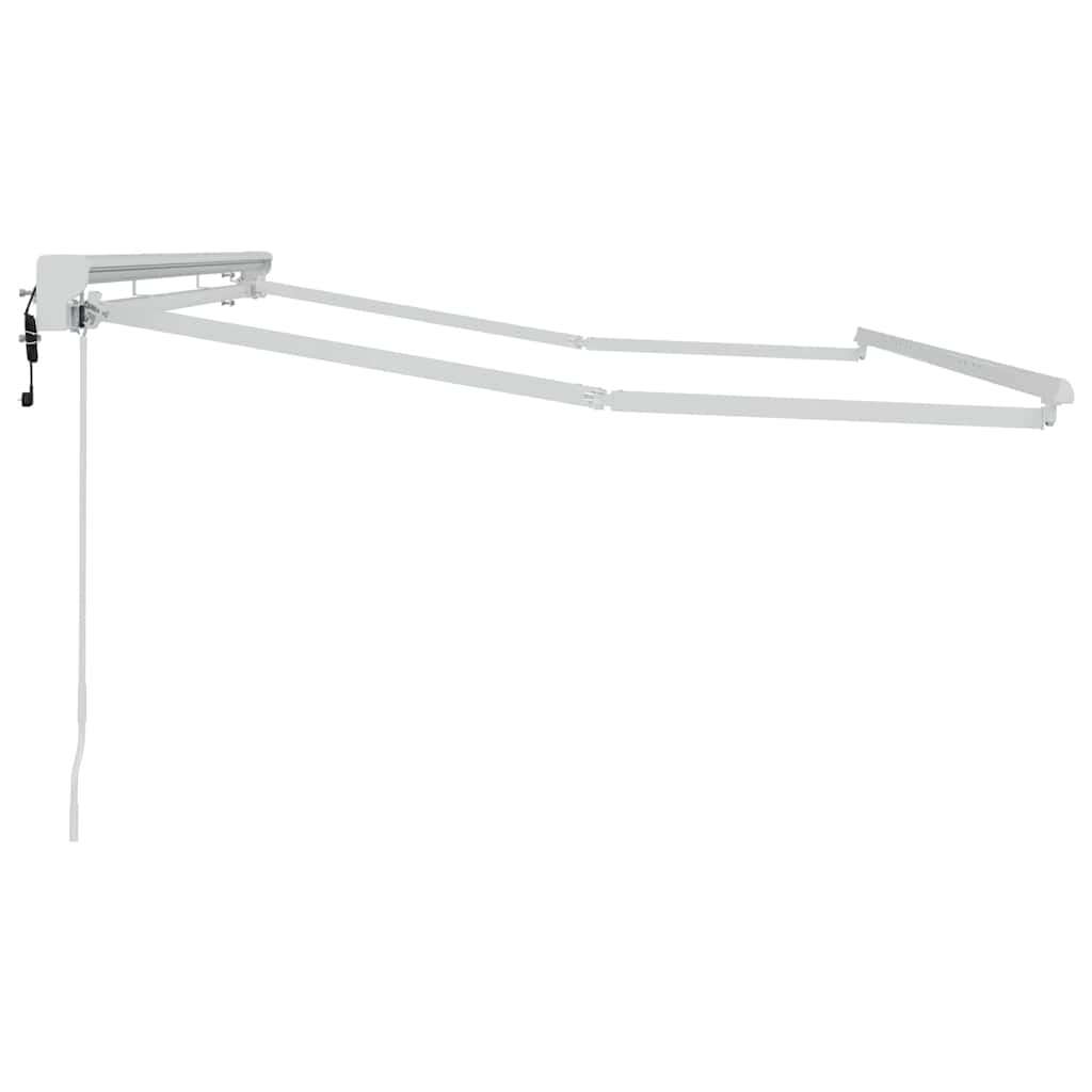 Zijde Frame Wit 3.5 x 2 m Gepoedercoat staal en aluminium is nu te koop bij PeponiXL, paradijselijk wonen!