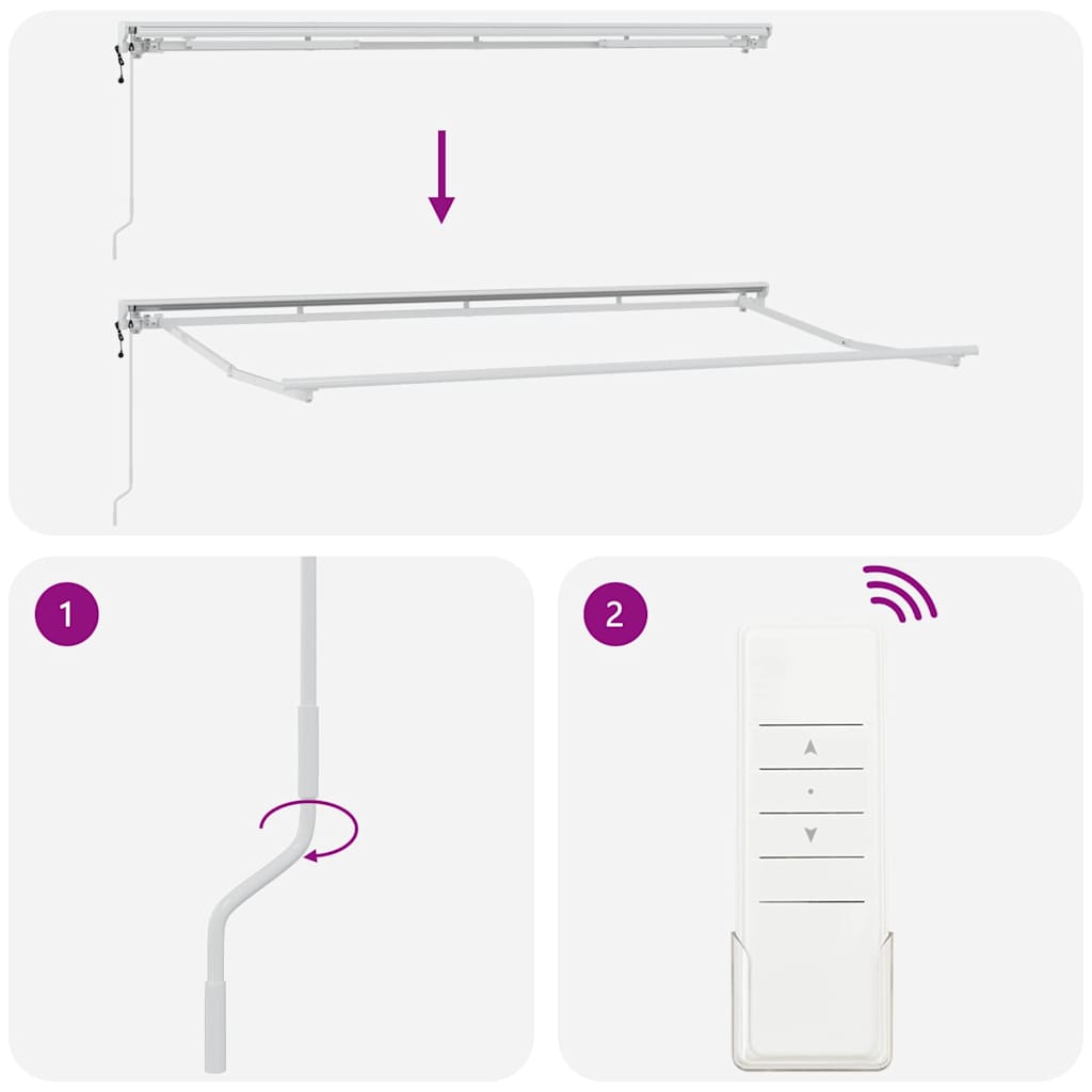 Zijde Frame Wit 4 x 2 m Poedercoating staal is nu te koop bij PeponiXL, paradijselijk wonen!