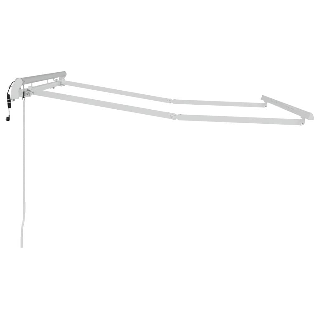 Zijde Frame Wit 2,5 x 2 m Metaal is nu te koop bij PeponiXL, paradijselijk wonen!
