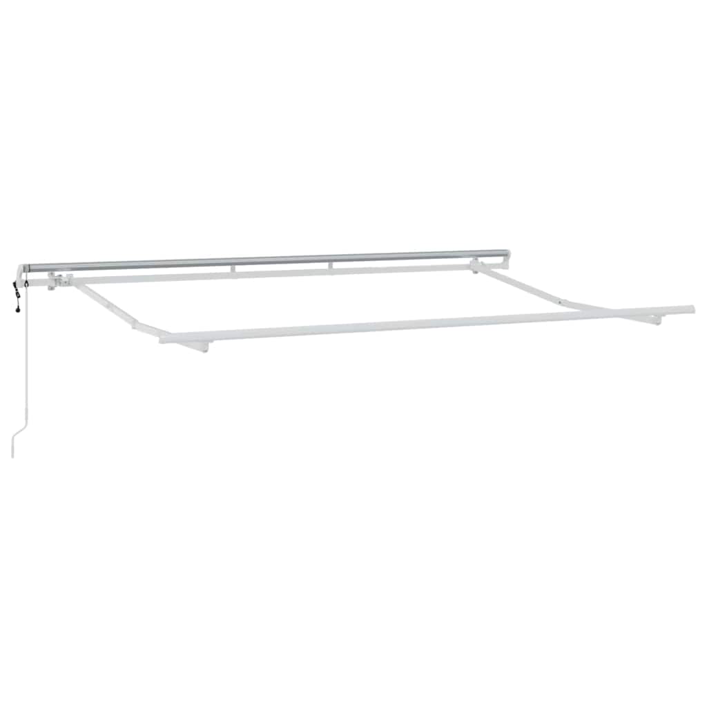 Zijde Frame Wit 3,5 x 2 m Metaal is nu te koop bij PeponiXL, paradijselijk wonen!