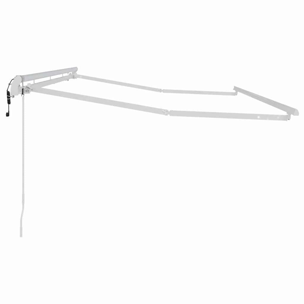 Zijde Frame Wit 4 x 2 m Metaal is nu te koop bij PeponiXL, paradijselijk wonen!