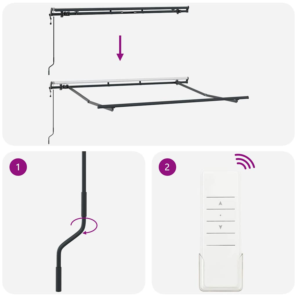 Zijde Frame Antraciet 3 x 2 m Metaal is nu te koop bij PeponiXL, paradijselijk wonen!