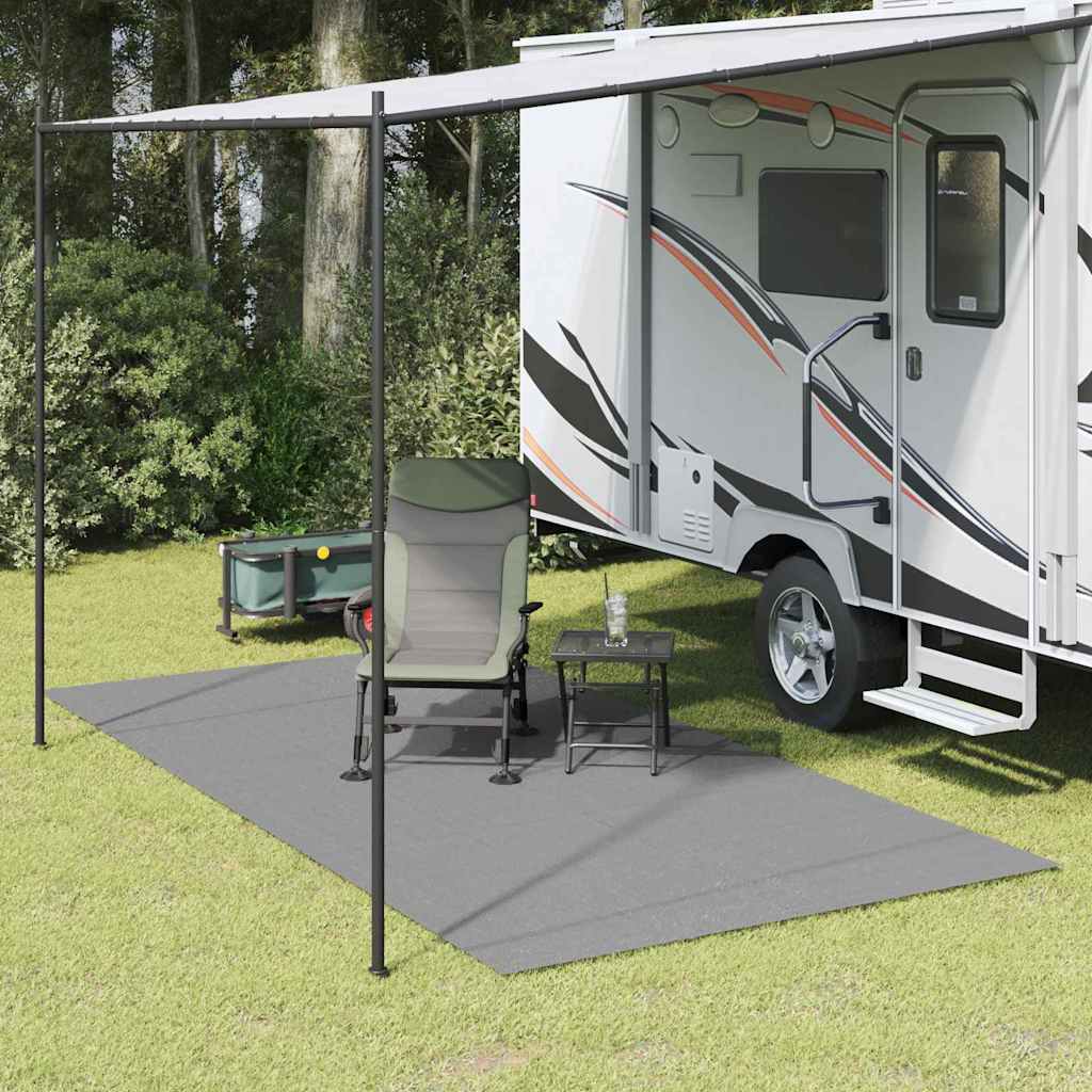 Tenttapijt Antraciet 200 x 200 cm Polyester is nu te koop bij PeponiXL, paradijselijk wonen!