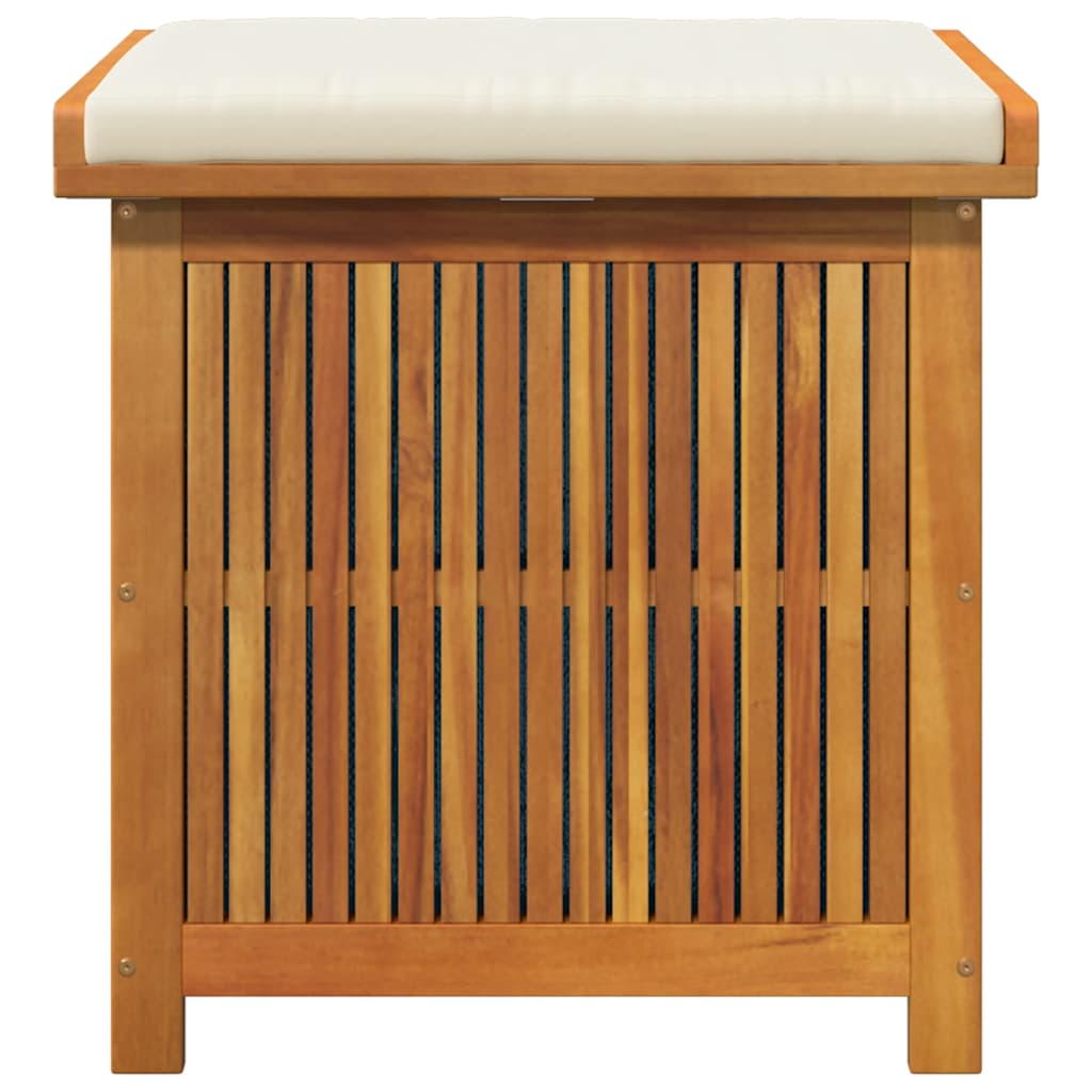 Kussenbox voor buiten 60x50x61 cm massief acaciahout is nu te koop bij PeponiXL, paradijselijk wonen!