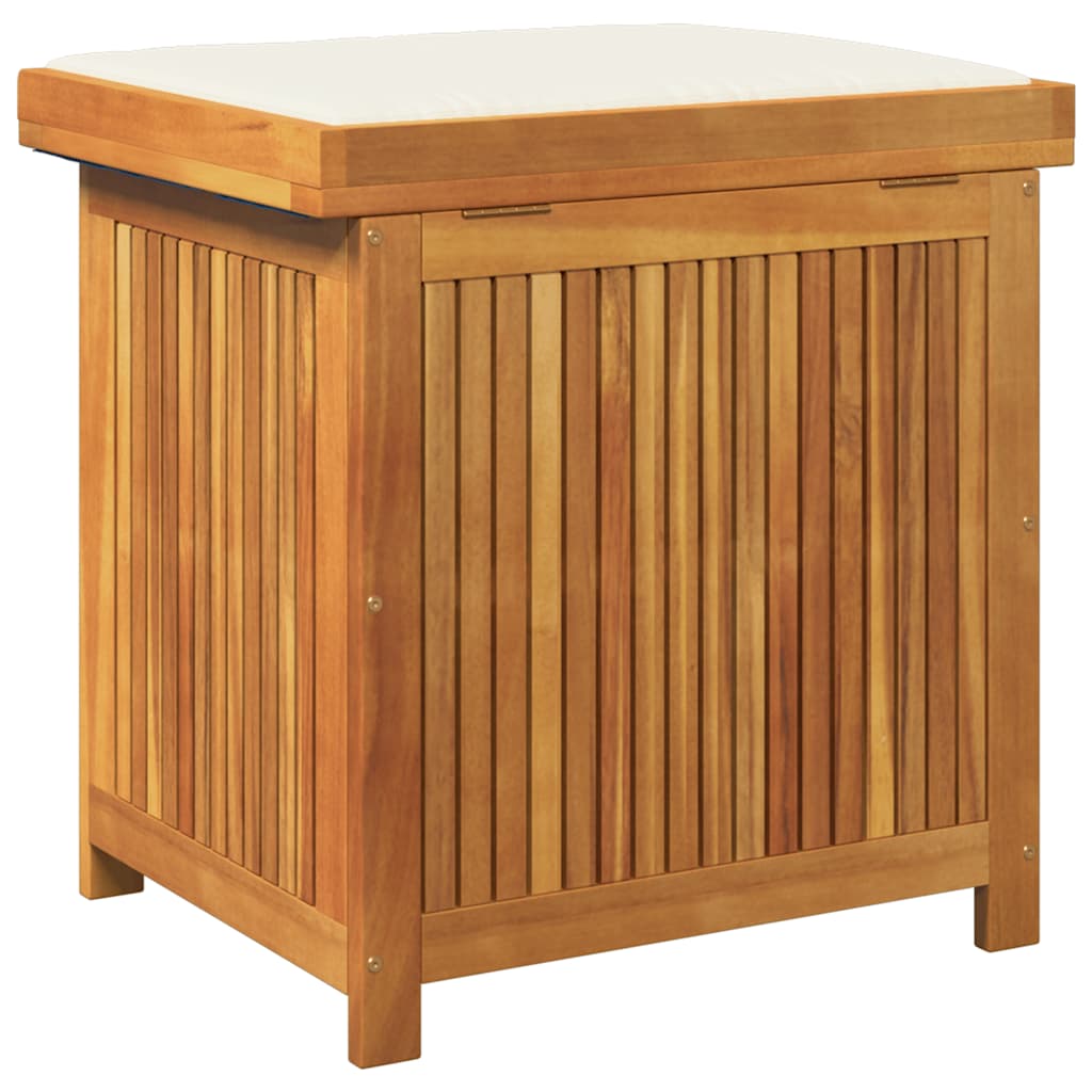 Kussenbox voor buiten 60x50x61 cm massief acaciahout is nu te koop bij PeponiXL, paradijselijk wonen!