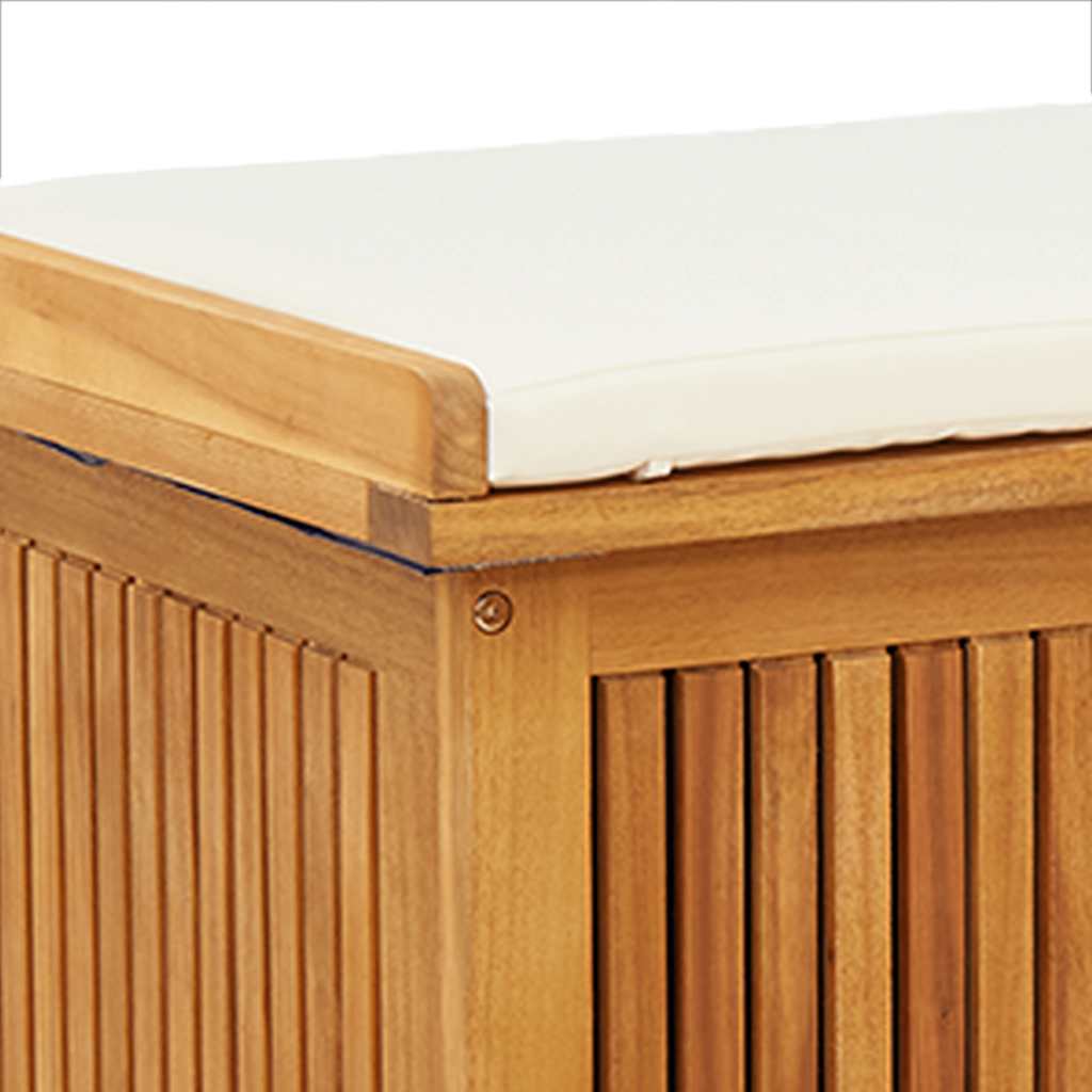Opbergbox voor buiten 113x50x60,5 cm massief acaciahout is nu te koop bij PeponiXL, paradijselijk wonen!