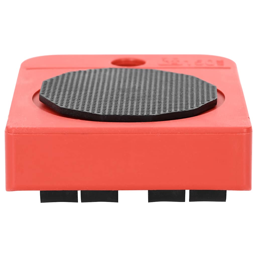 Meubelrollers 8 stuks met lifters 9,8x7,5x3 cm 150 kg rood is nu te koop bij PeponiXL, paradijselijk wonen!