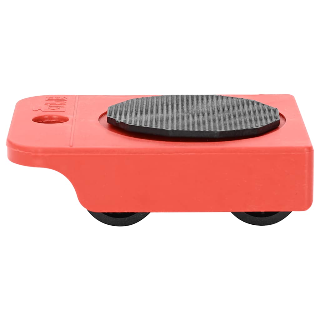 Meubelrollers 8 stuks met lifters 9,8x7,5x3 cm 150 kg rood is nu te koop bij PeponiXL, paradijselijk wonen!