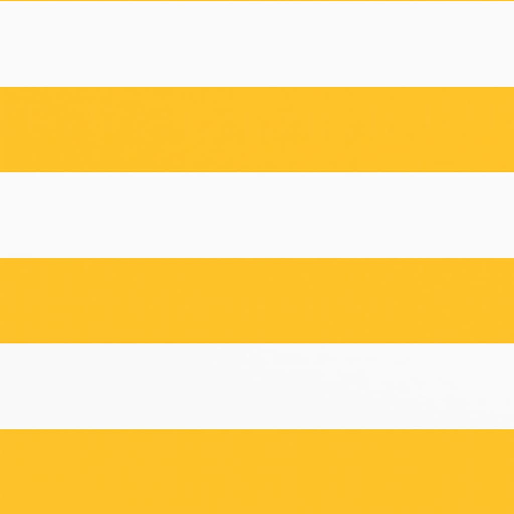 Balkonscherm Geel en Wit Gestreept 75x1000 cm is nu te koop bij PeponiXL, paradijselijk wonen!