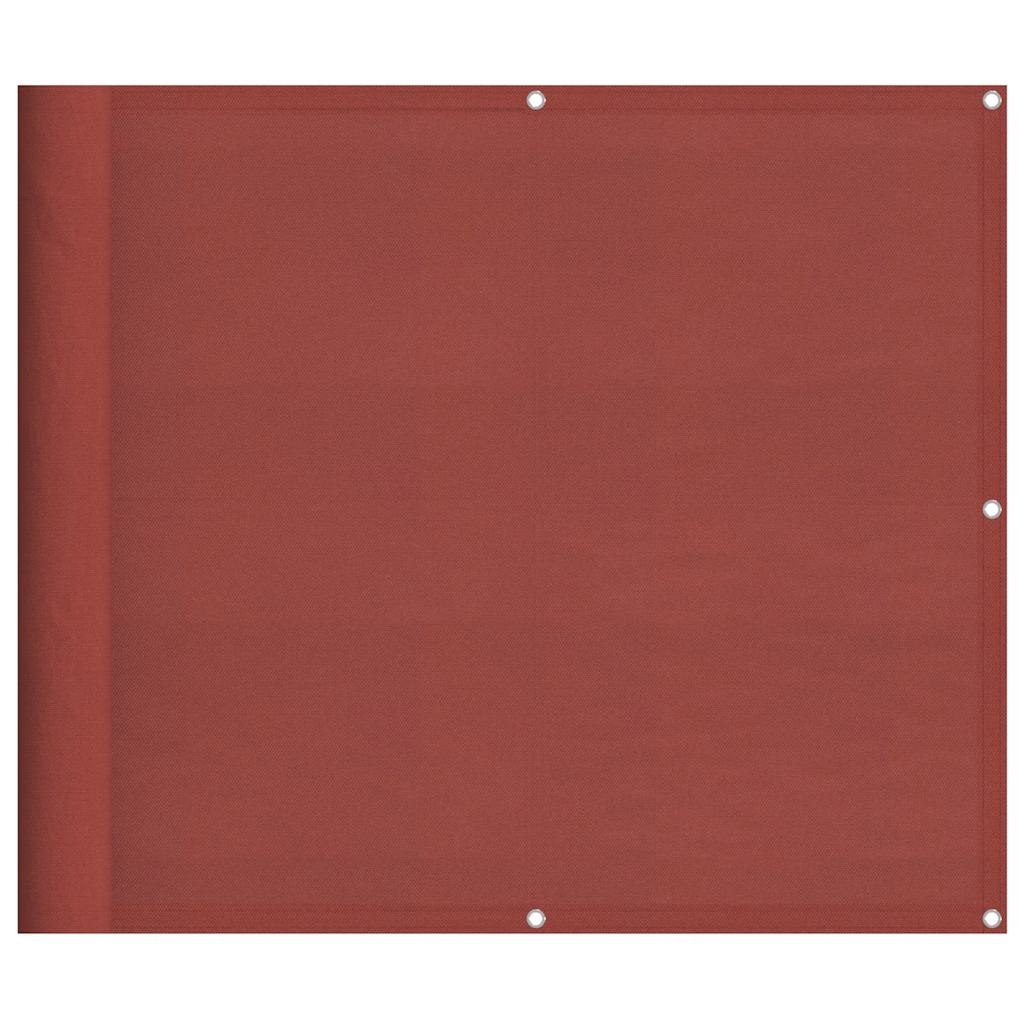 Balkonscherm Terracotta 90x800 cm 100% Polyester Oxford is nu te koop bij PeponiXL, paradijselijk wonen!