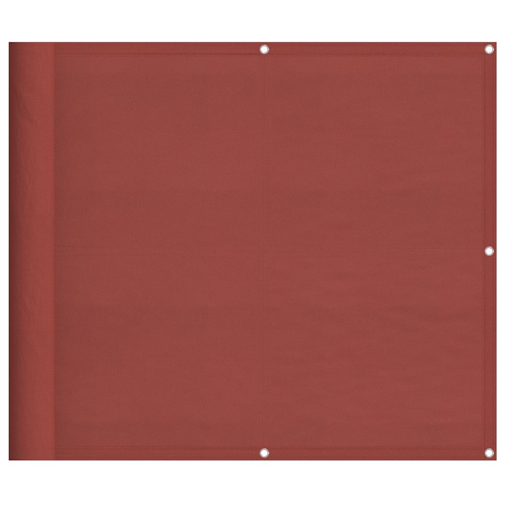 Balkonscherm Terracotta 90x1000 cm 100% Polyester Oxford is nu te koop bij PeponiXL, paradijselijk wonen!