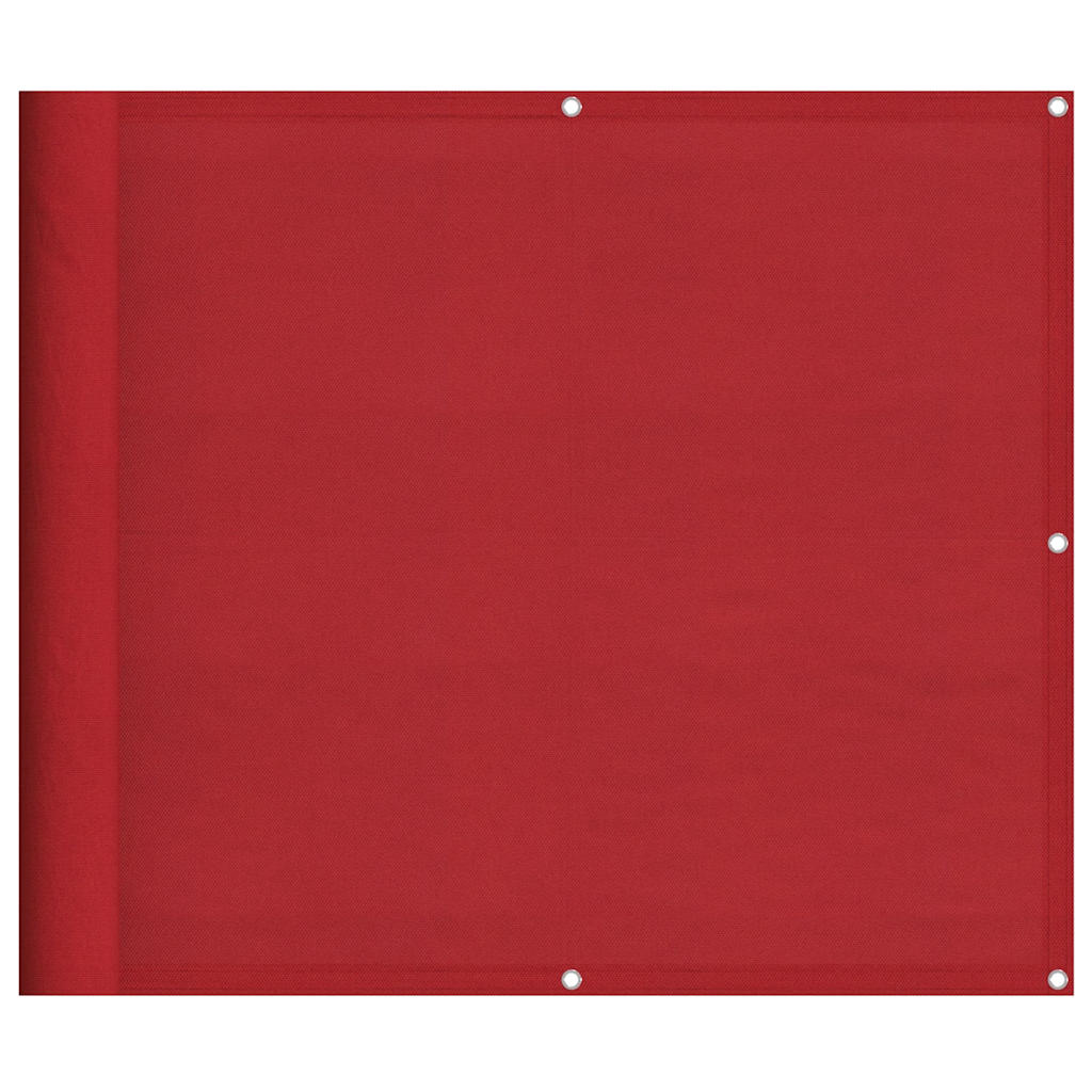 Balkonscherm Rood 90x700 cm 100% Polyester Oxford is nu te koop bij PeponiXL, paradijselijk wonen!