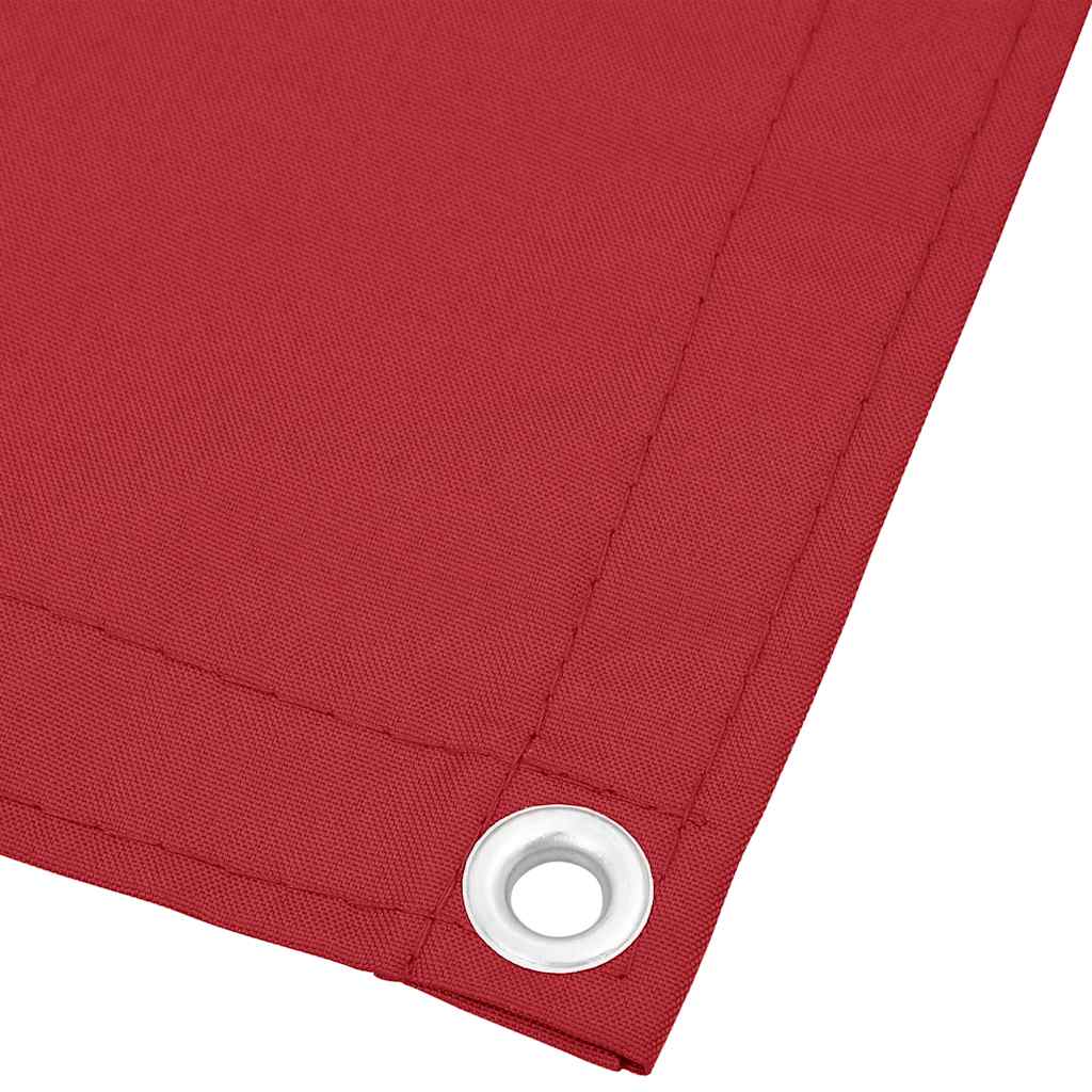 Balkonscherm Rood 120x800 cm 100% Polyester Oxford is nu te koop bij PeponiXL, paradijselijk wonen!