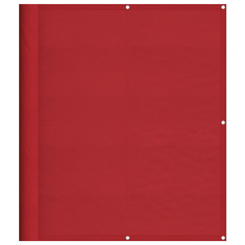 Balkonscherm Rood 120x1000 cm 100% Polyester Oxford is nu te koop bij PeponiXL, paradijselijk wonen!