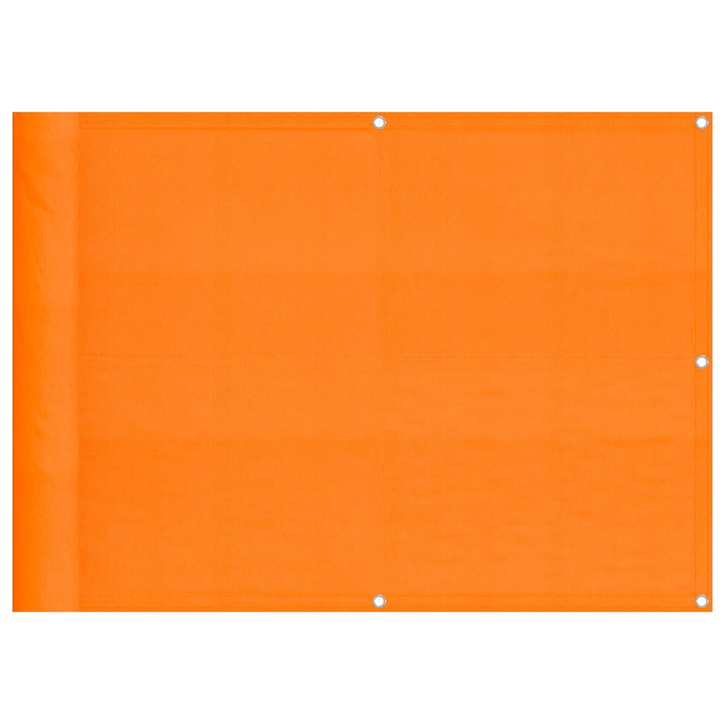 Balkonscherm Oranje 75x1000 cm 100% Polyester Oxford is nu te koop bij PeponiXL, paradijselijk wonen!