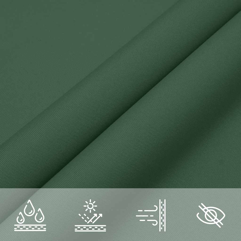 Zonneschermdoek Donkergroen 2x2x2 m 100% Polyester Oxford is nu te koop bij PeponiXL, paradijselijk wonen!
