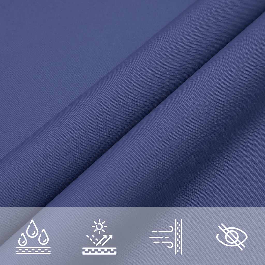 Zonnezeil Blauw 2x2x2 m 100% Polyester Oxford is nu te koop bij PeponiXL, paradijselijk wonen!