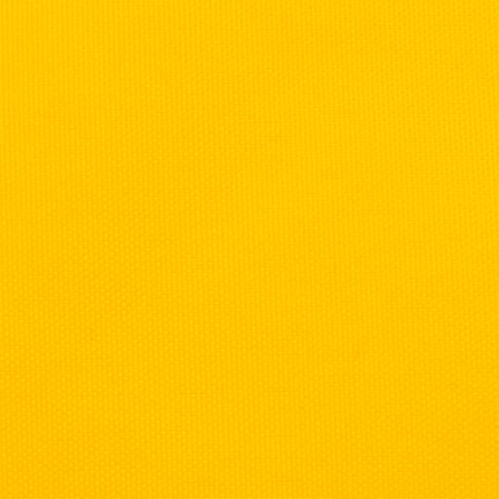 Zonnezeil Geel 7x5x5 m 100% Polyester Oxford is nu te koop bij PeponiXL, paradijselijk wonen!