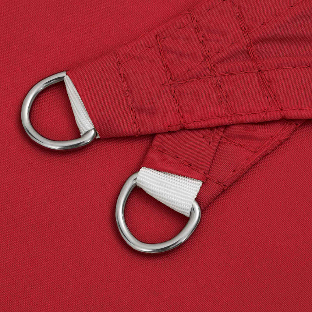 Zonnezeil Rood 2x2x2 m 100% Polyester Oxford is nu te koop bij PeponiXL, paradijselijk wonen!