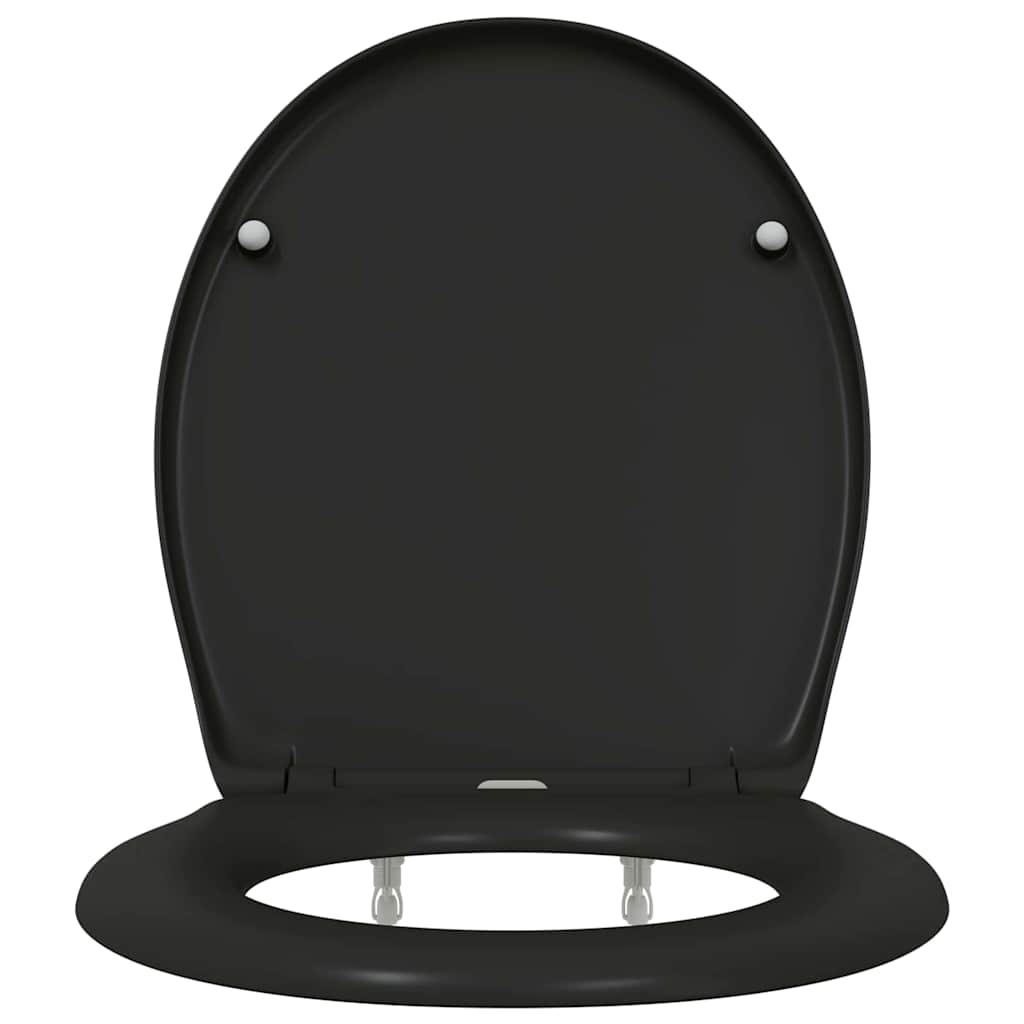 Toiletzitting Zwart 47 x 37 x 4 cm Duroplast is nu te koop bij PeponiXL, paradijselijk wonen!