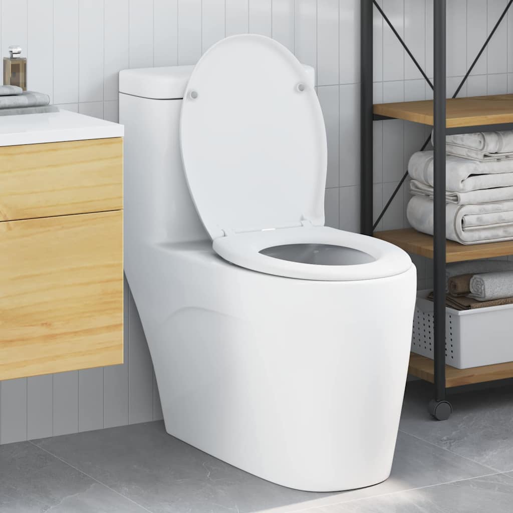 Toiletzitting Wit 47 x 37 x 4 cm Duroplast is nu te koop bij PeponiXL, paradijselijk wonen!