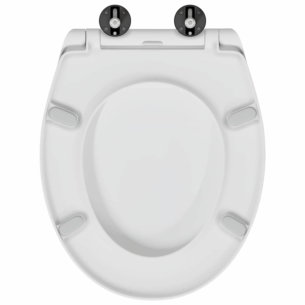 Toiletzitting Wit 47 x 37 x 4 cm Duroplast is nu te koop bij PeponiXL, paradijselijk wonen!