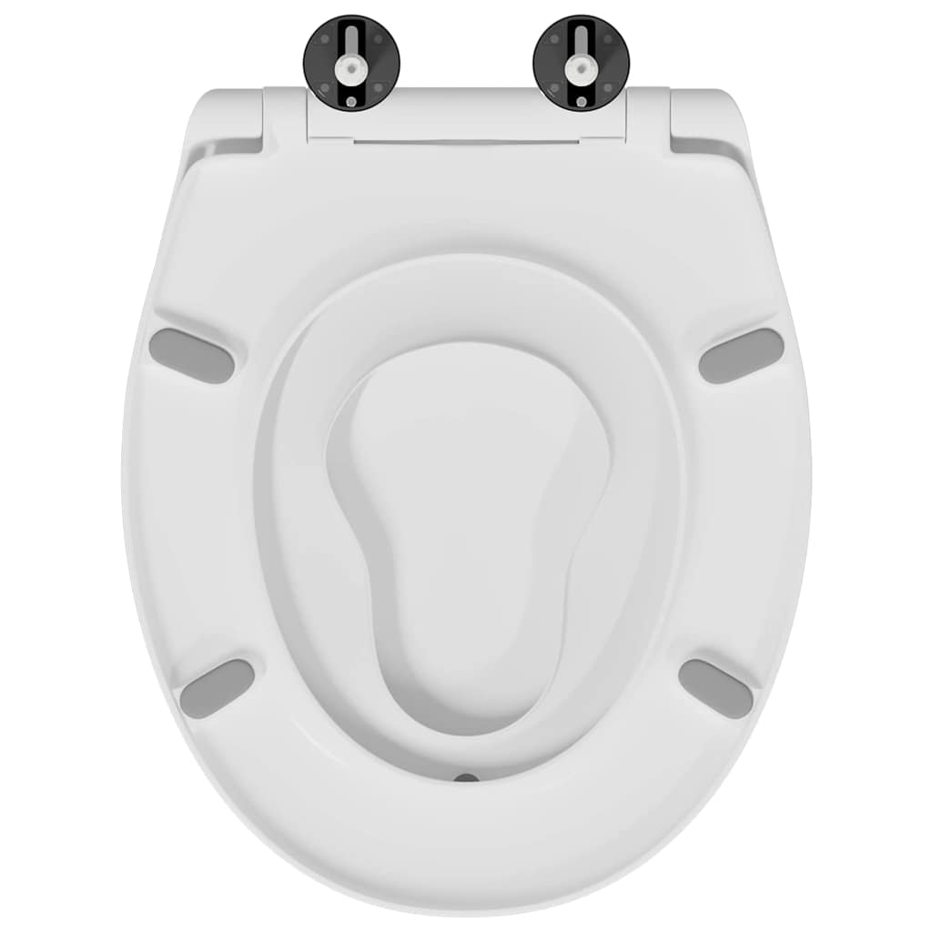 Toiletzitting Wit 47 x 37 x 4 cm Duroplast is nu te koop bij PeponiXL, paradijselijk wonen!